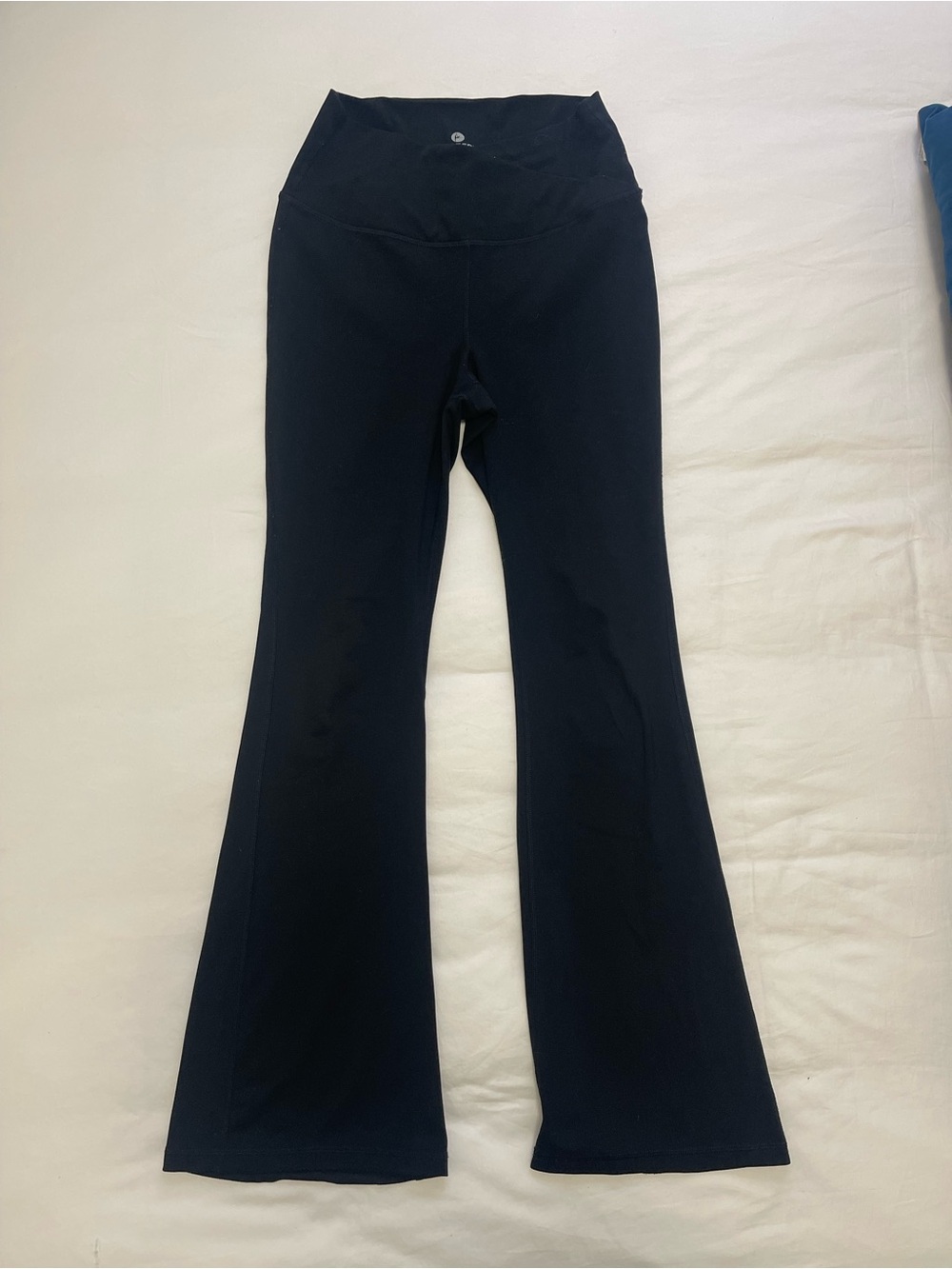 Black Boot-Cut Flare Yoga Pants